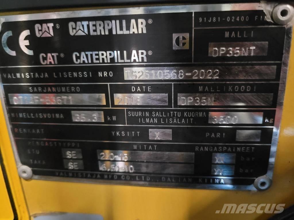 CAT DP 35 N Dizel forkliftler