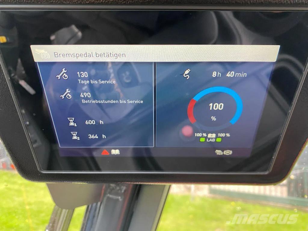 Linde E150 Elektrikli forkliftler