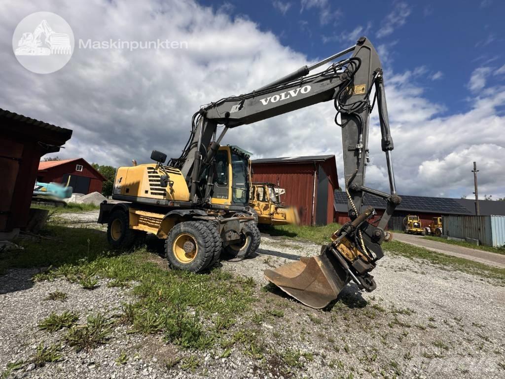 Volvo EW 160 B Lastik tekerli ekskavatörler