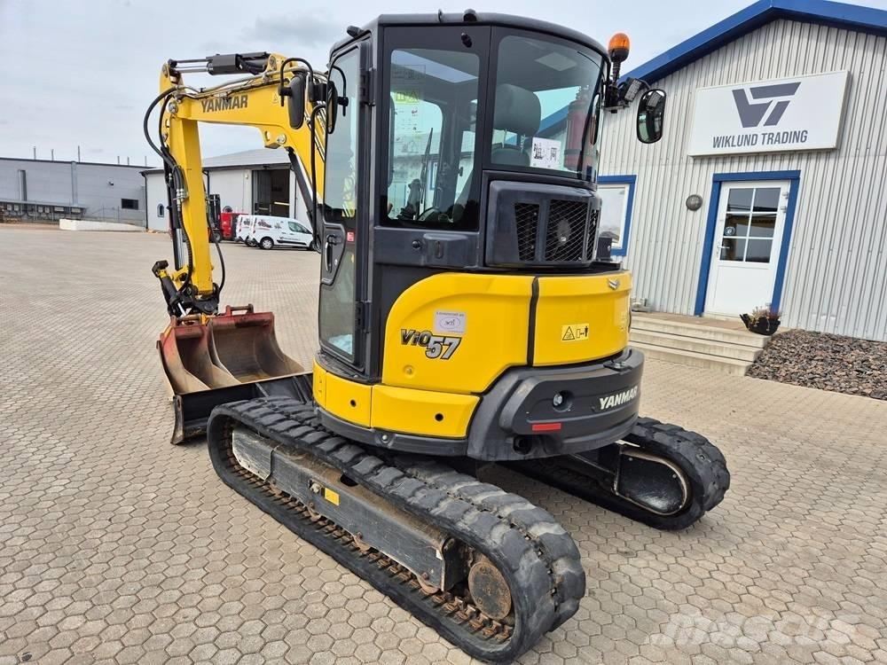 Yanmar Vio 57 Mini ekskavatörler, 7 tona dek
