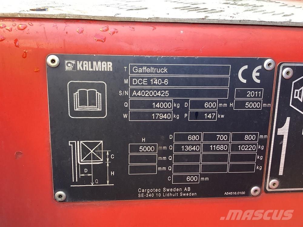 Kalmar DCE140-6 Dizel forkliftler