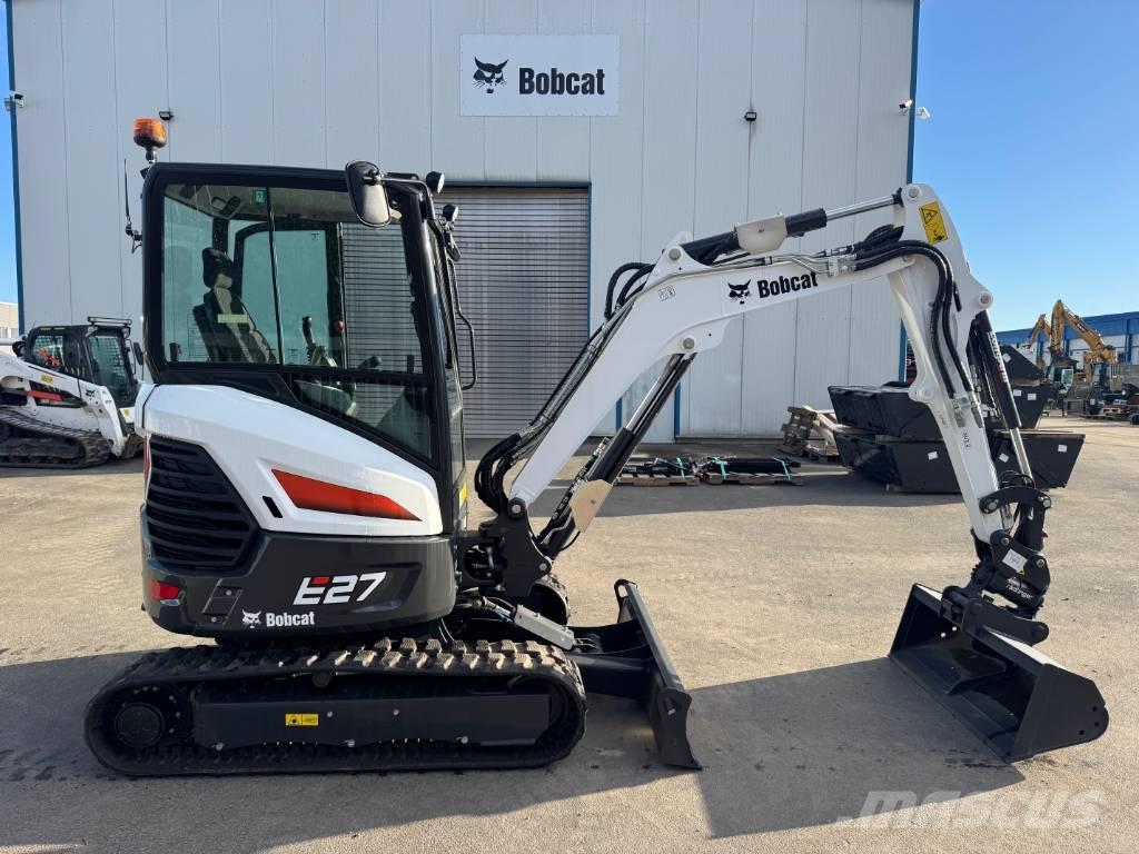 Bobcat E27 Mini ekskavatörler, 7 tona dek