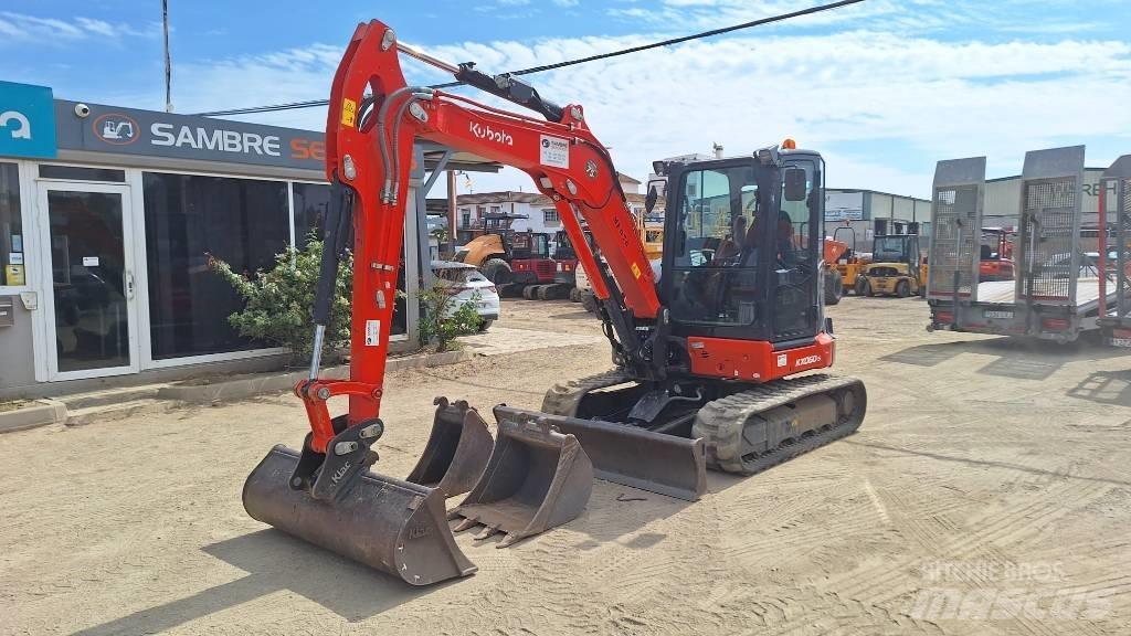 Kubota KX 060-5 Mini ekskavatörler, 7 tona dek