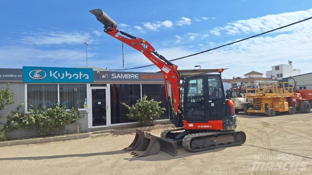 Kubota KX 060-5 Mini ekskavatörler, 7 tona dek