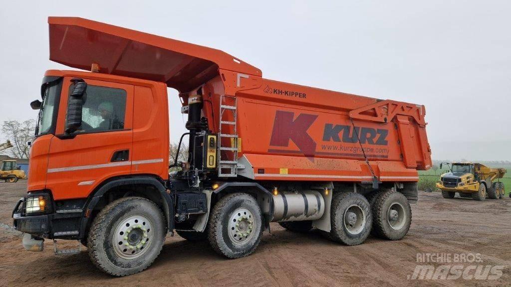 Scania G 500 Damperli kamyonlar