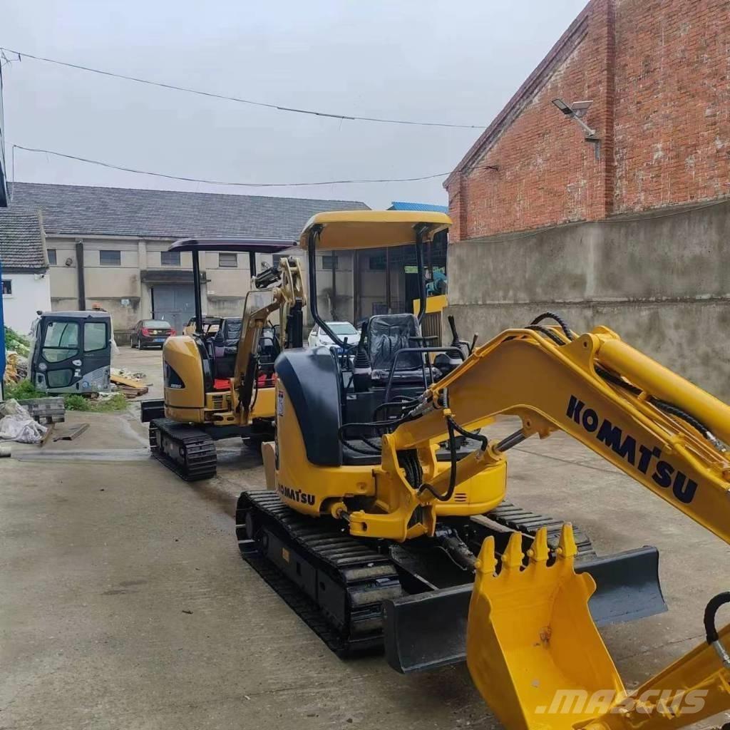Komatsu PC 30 MR Mini ekskavatörler, 7 tona dek