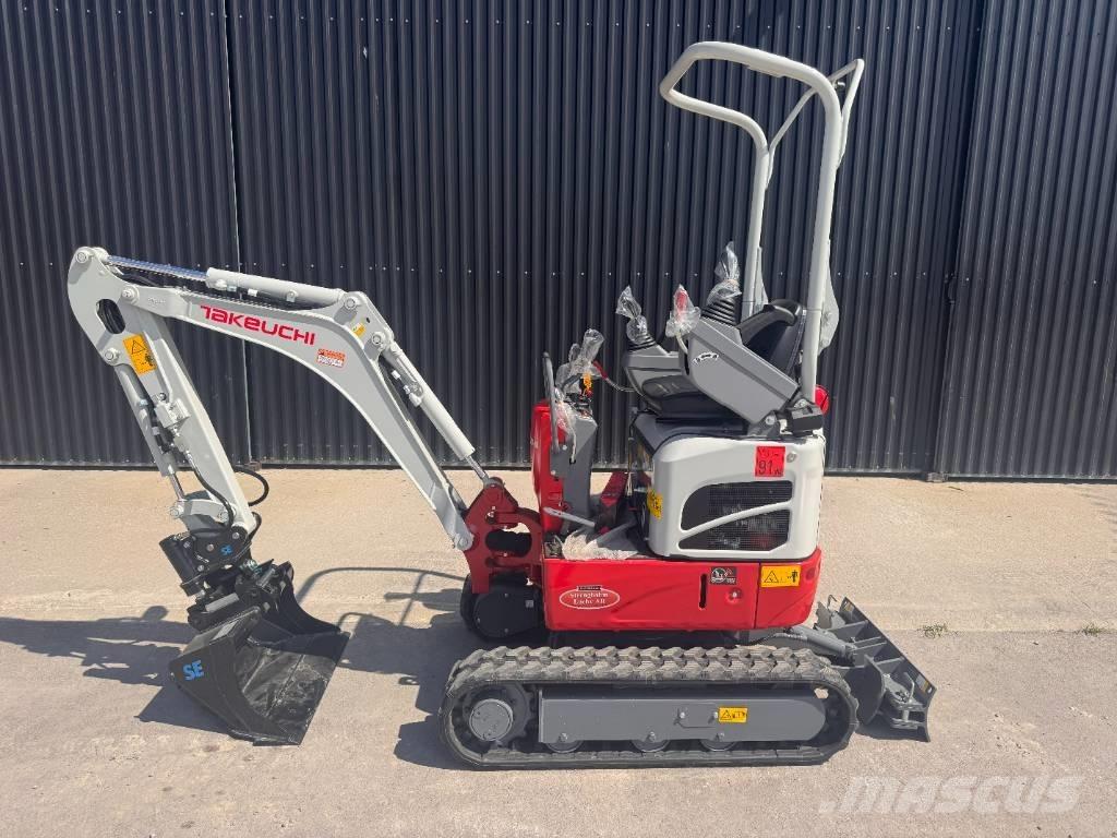Takeuchi TB 210 R Mini ekskavatörler, 7 tona dek