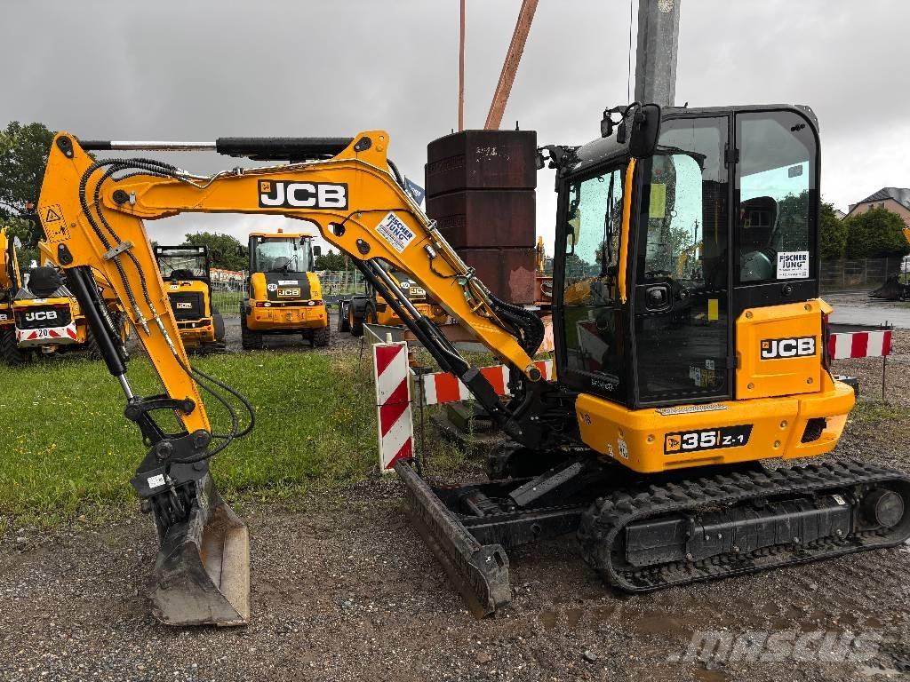 JCB Minibagger 35Z-1 Mini ekskavatörler, 7 tona dek