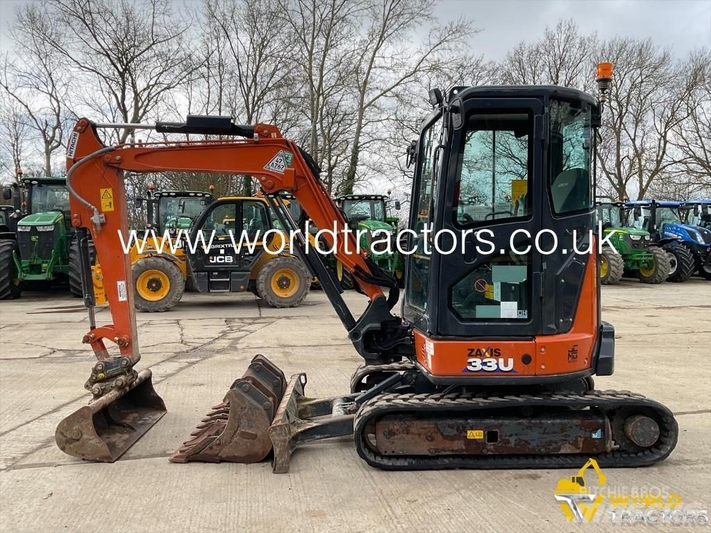 Hitachi ZX 33 U Mini ekskavatörler, 7 tona dek