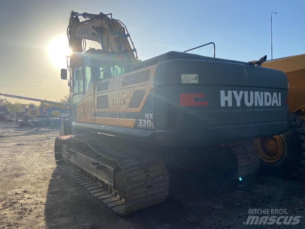 Hyundai HX330L Paletli ekskavatörler
