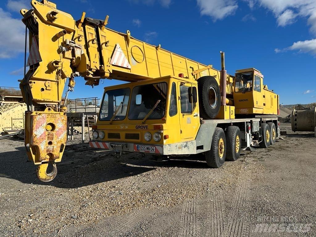 Grove TM 750 E Paletli vinçler