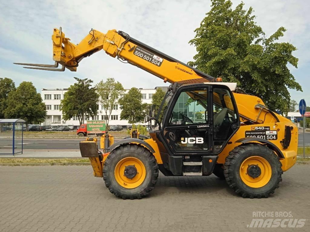 JCB 540-140 Teleskopik yükleyiciler