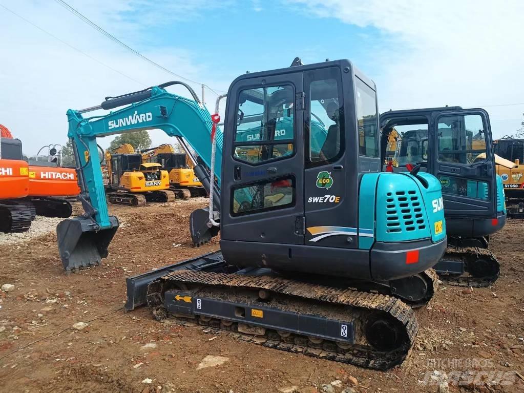 Sunward SWE 70 Mini ekskavatörler, 7 tona dek