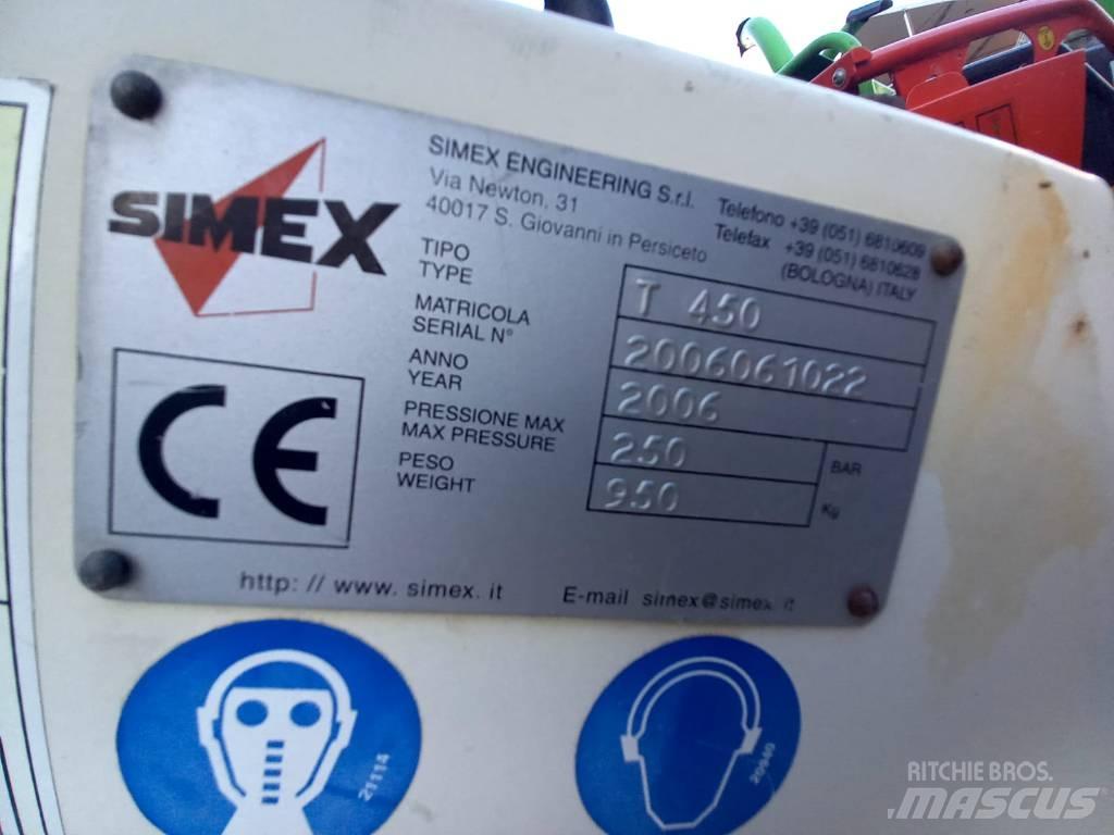 Simex T-450 Kanal kazma makinasi