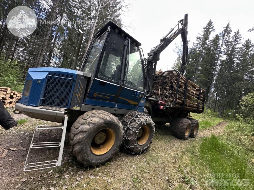 Rottne F10B Tomruk yükleyici traktörler