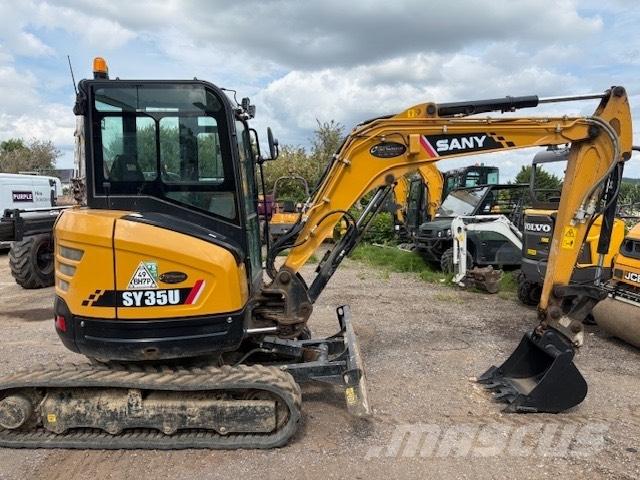 Sany SY 35 U Mini ekskavatörler, 7 tona dek
