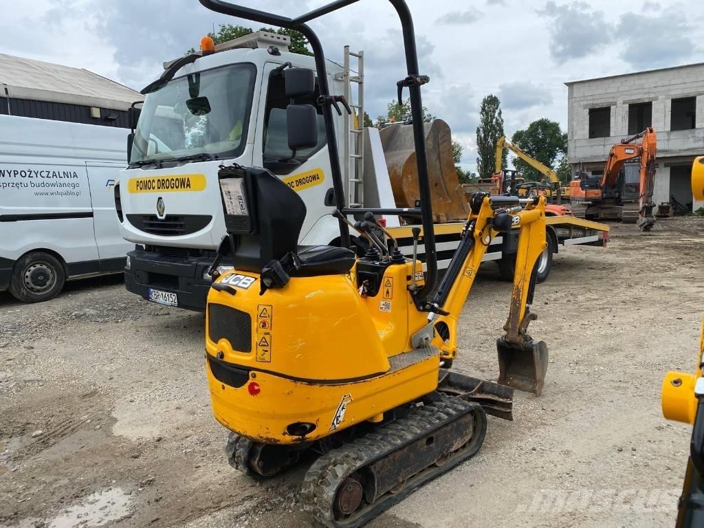 JCB 8008 CTS Mini ekskavatörler, 7 tona dek