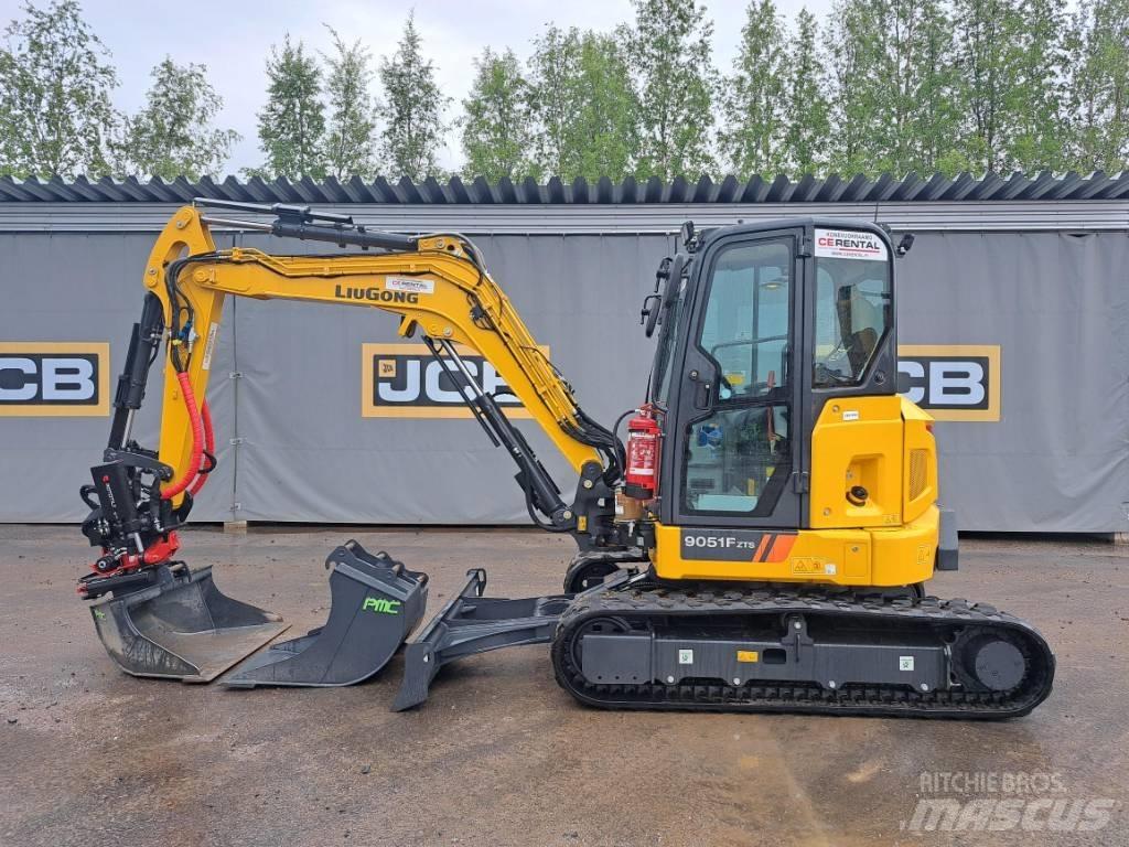 LiuGong 9051 ZTS Mini ekskavatörler, 7 tona dek