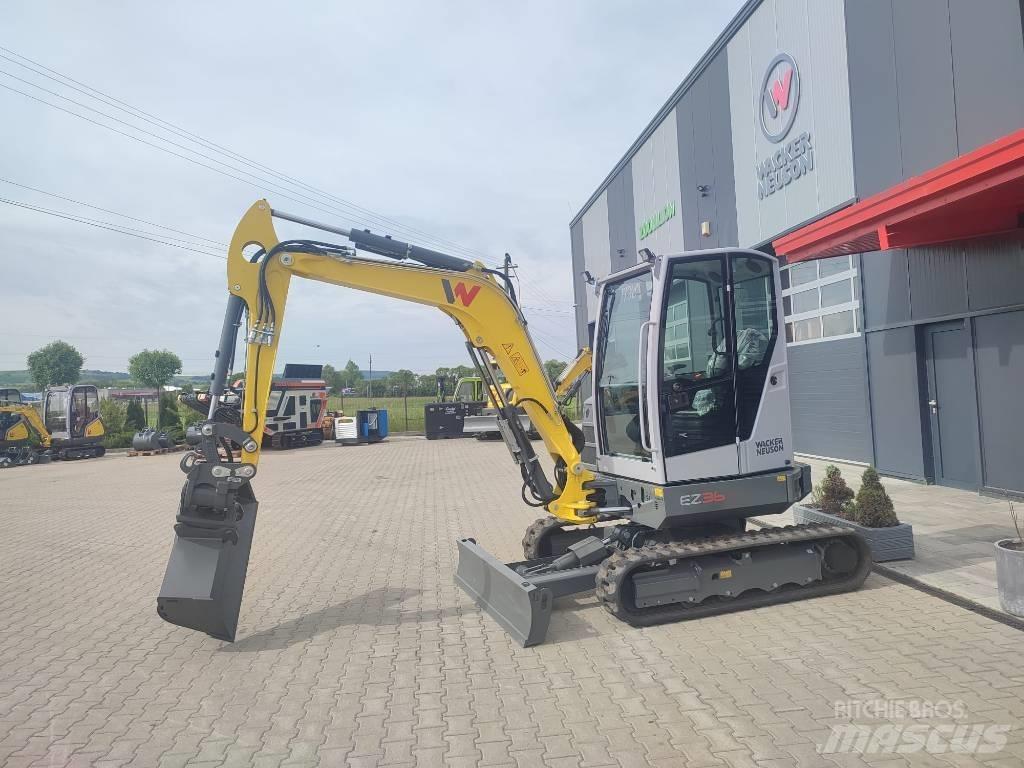 Wacker Neuson EZ 36 Mini ekskavatörler, 7 tona dek