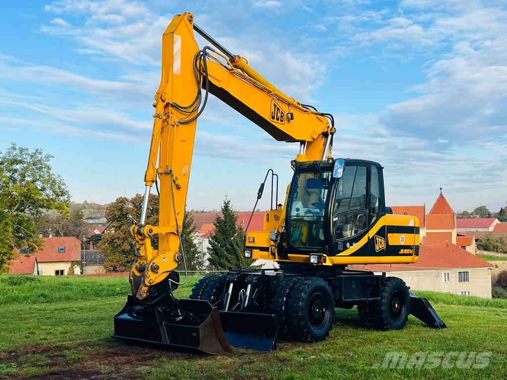 JCB JS 160 W Lastik tekerli ekskavatörler