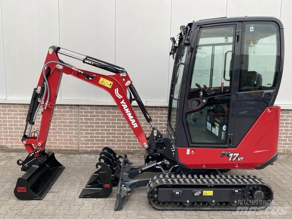 Yanmar SV17VT Mini ekskavatörler, 7 tona dek