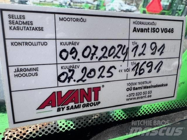 Avant 760 Çok amaçlı yükleyiciler