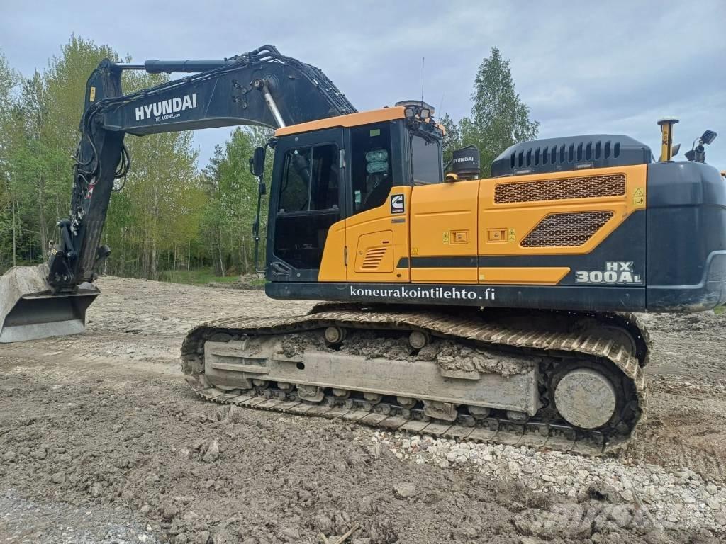 Hyundai HX 300 AL Paletli ekskavatörler