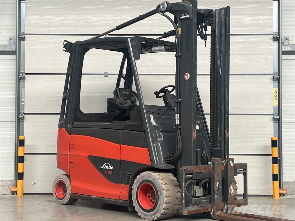 Linde E35HL-01 Elektrikli forkliftler