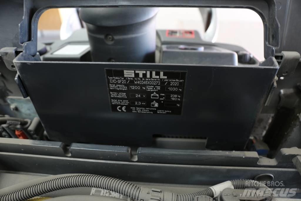 Still EXDSF 20 Akülü depo ekipmanları