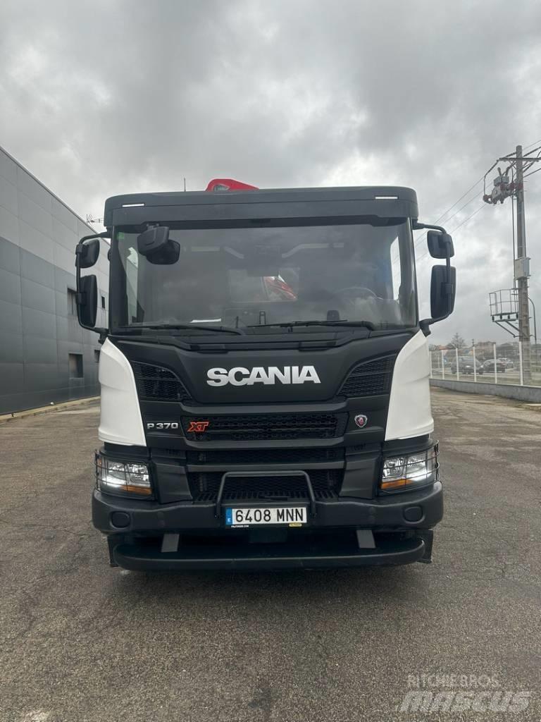 Scania P 370 Araç üzeri vinçler