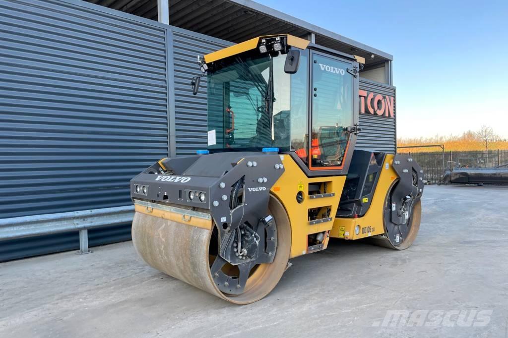 Volvo DD105 Çift tamburlu silindirler