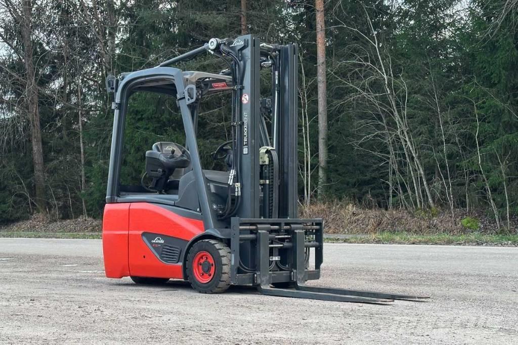Linde E 16 C-02 Elektrikli forkliftler