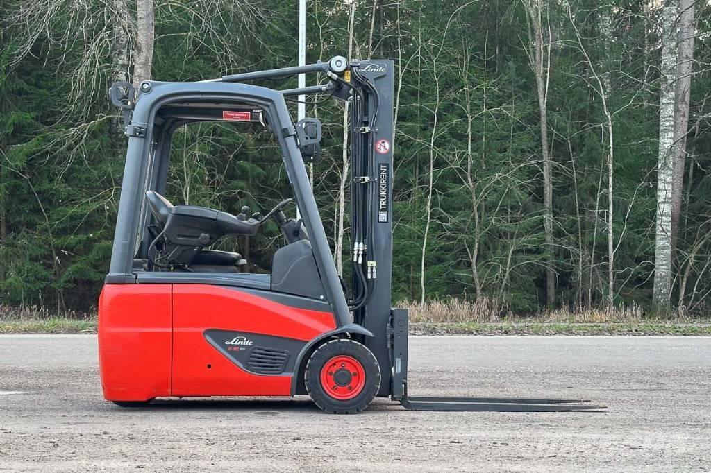Linde E 16 C-02 Elektrikli forkliftler