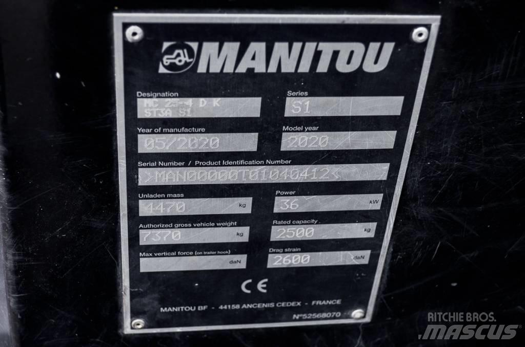 Manitou MC 25-4 D Dizel forkliftler