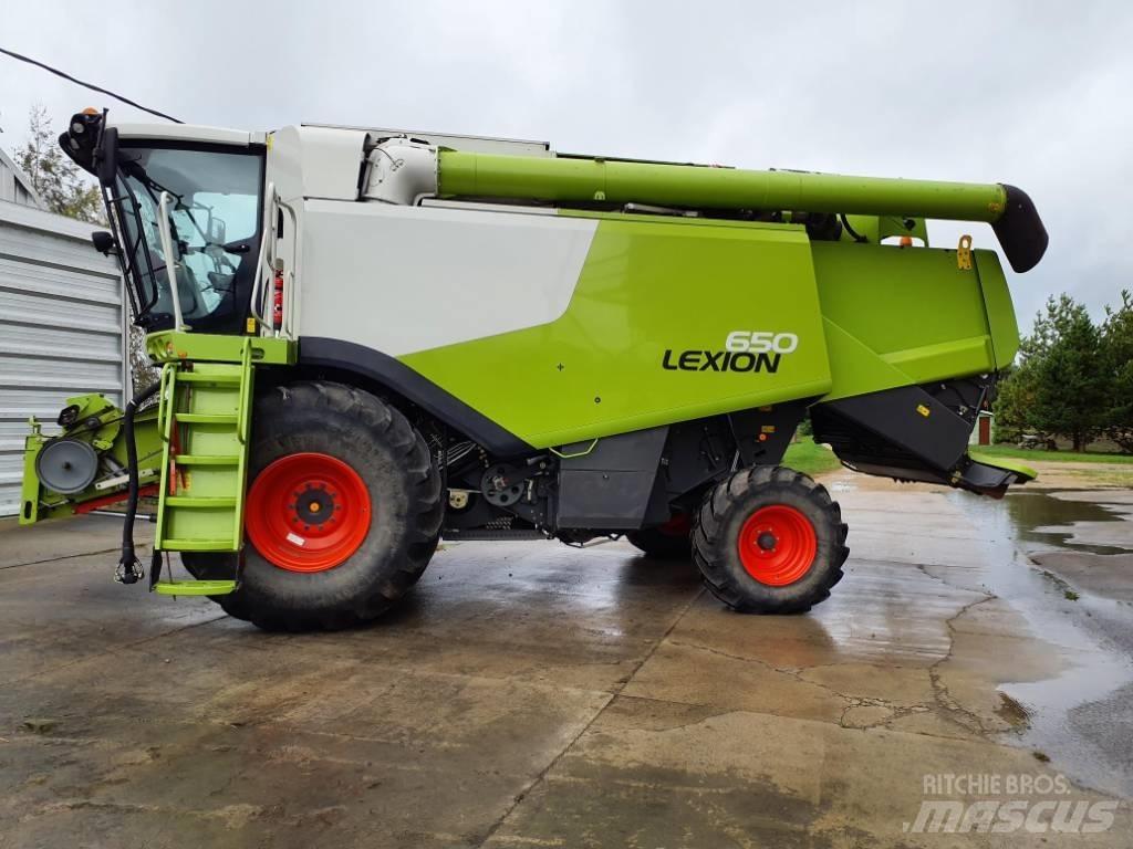 CLAAS Lexion 650 Biçerdöverler