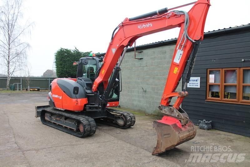 Kubota KX 080-4 Midi ekskavatörler 7 - 12 t