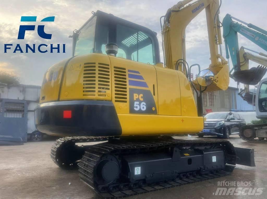 Komatsu PC 56 Mini ekskavatörler, 7 tona dek