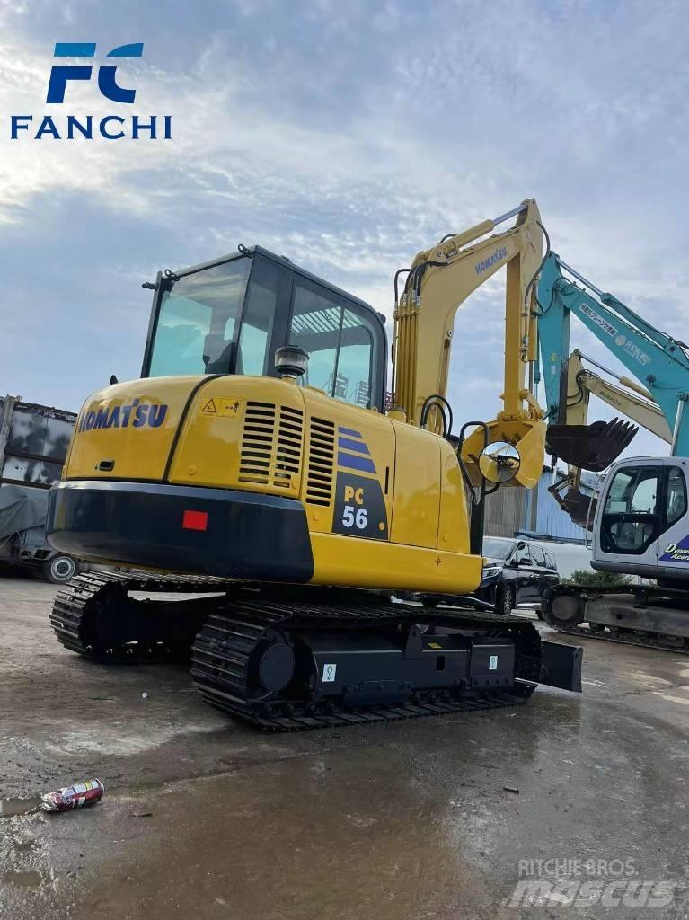Komatsu PC 56 Mini ekskavatörler, 7 tona dek