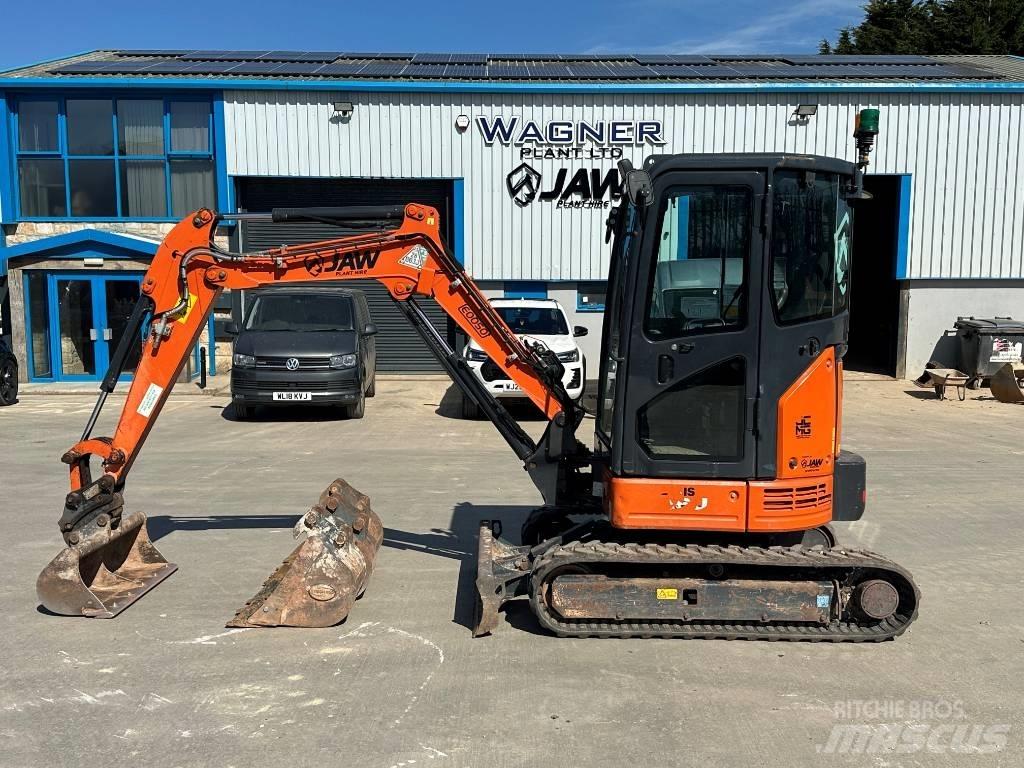 Hitachi ZX 26 U-6 Mini ekskavatörler, 7 tona dek
