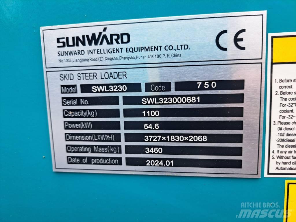 Sunward SWL 3230 Skid steer loderler