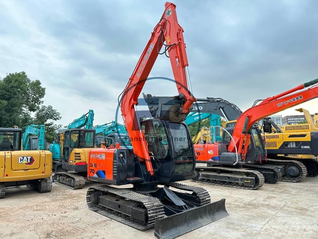 Hitachi ZX 70 Mini ekskavatörler, 7 tona dek