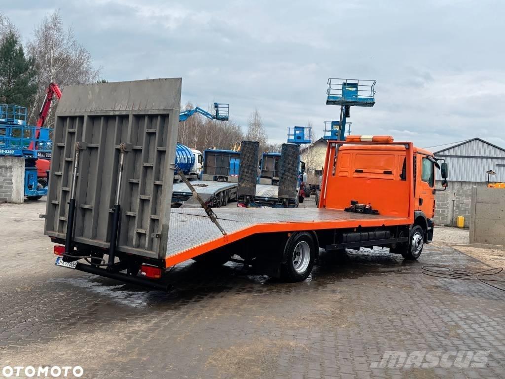 MAN TGM 15.290 Düz Platformlu Oto Çekiciler/vinçli kamyonlar