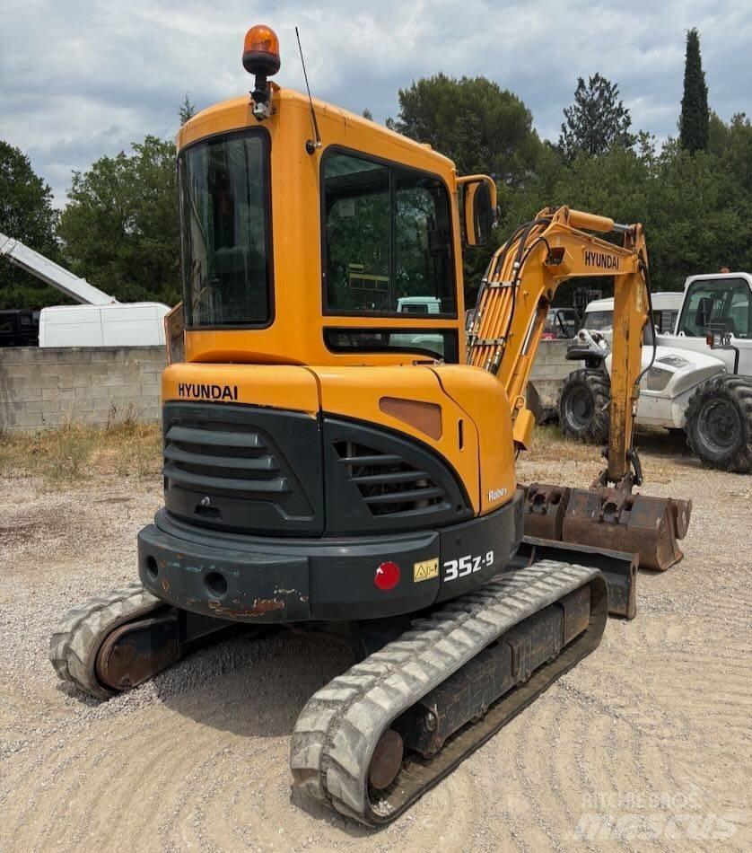 Hyundai R35Z-9 Mini ekskavatörler, 7 tona dek