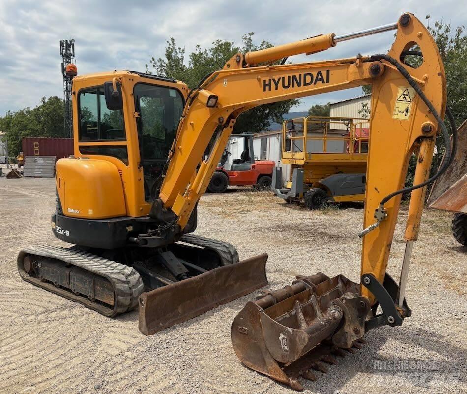 Hyundai R35Z-9 Mini ekskavatörler, 7 tona dek