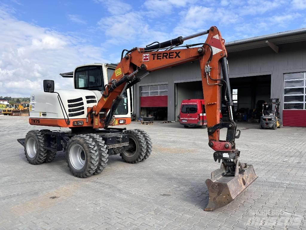 Terex TW 75 Lastik tekerli ekskavatörler