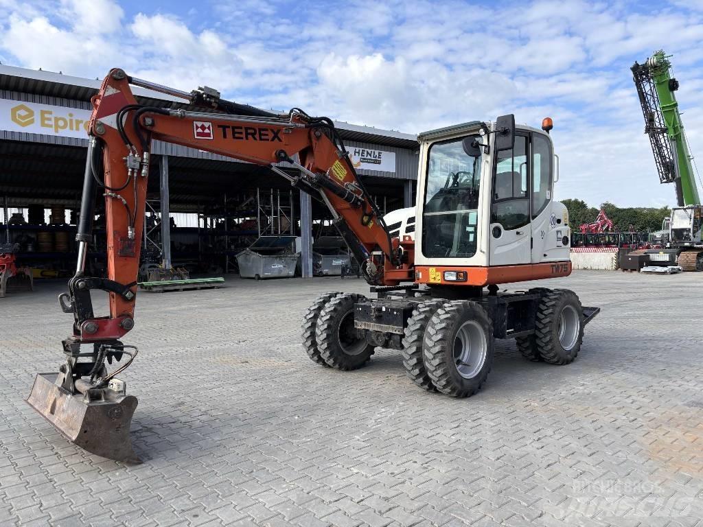Terex TW 75 Lastik tekerli ekskavatörler