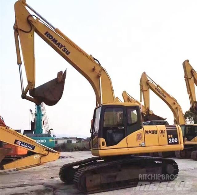 Komatsu pc200-7 Paletli ekskavatörler