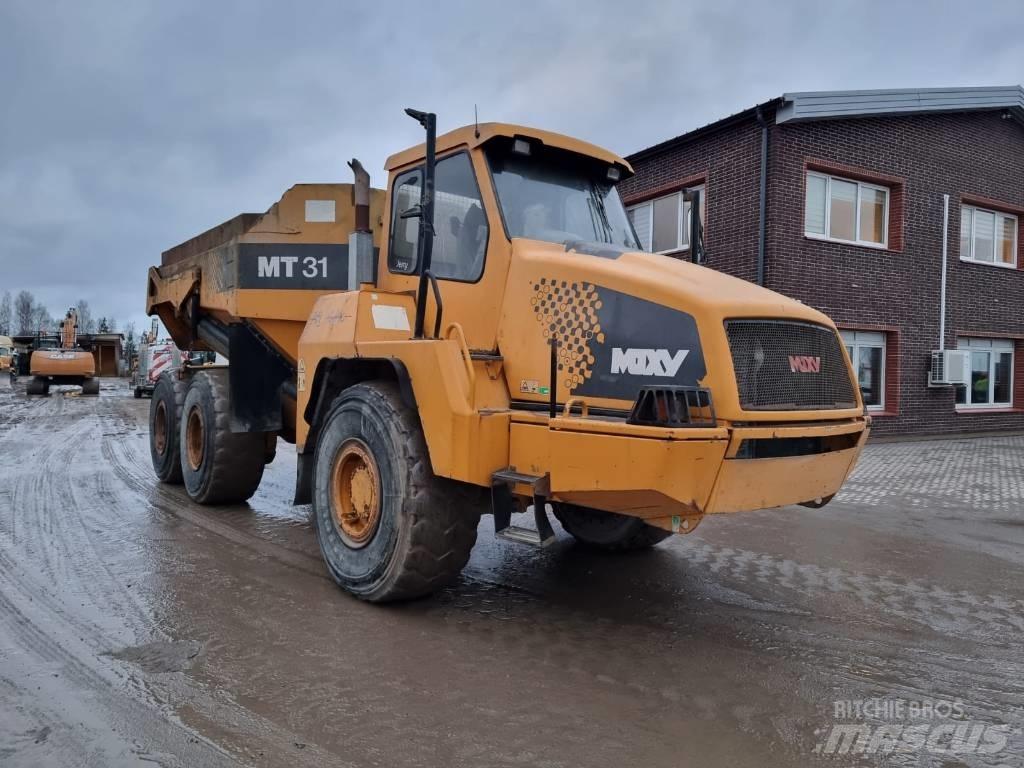 Moxy MT 31 6x6 Belden kirma kaya kamyonu