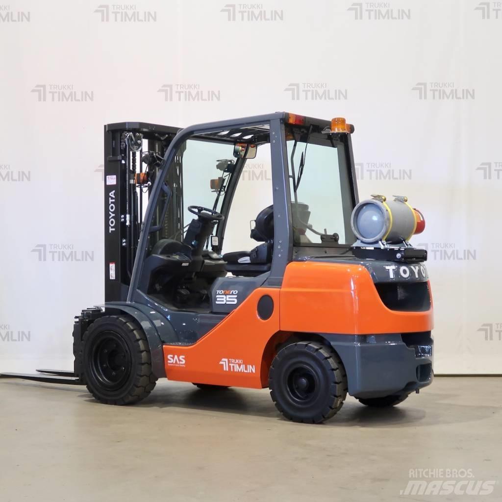 Toyota 02-8FGJF35 LPG'li forkliftler
