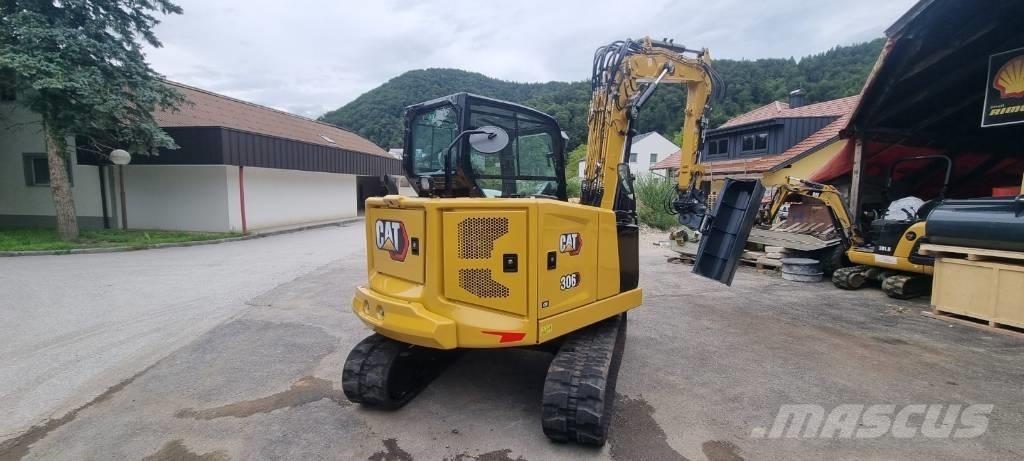 CAT 306 CR VAB Mini ekskavatörler, 7 tona dek